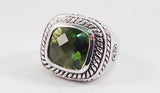 Ring with twisted rope design(multiple stones)