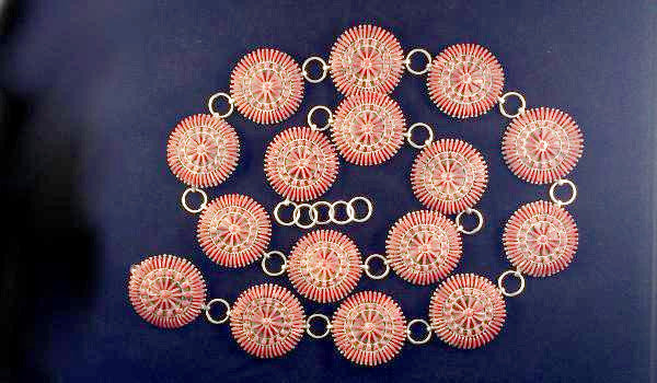 Red Coral Concho Belt – Mount-N-Repair