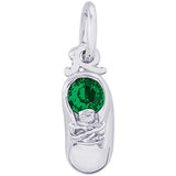 Birthstone Baby Shoe