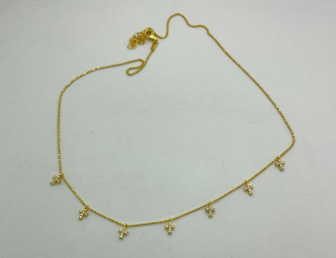 Dangle cross necklace