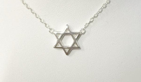 Simple Star of David Necklace