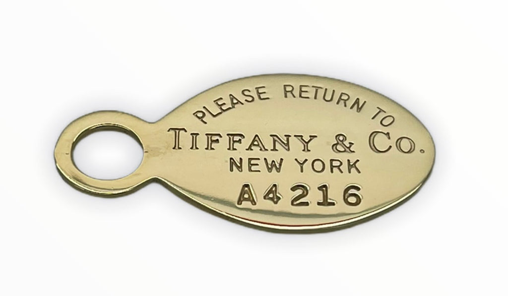 Tiffany & Co Oval Tag