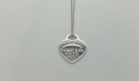 Tiffany return to Tiffany heart tag necklace